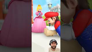 A princesa do Mario pegou o gatinho #shorts #mario