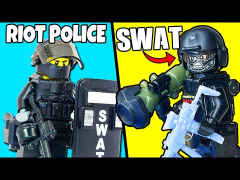 I built Deadliest LEGO SWAT TEAM Ever...
