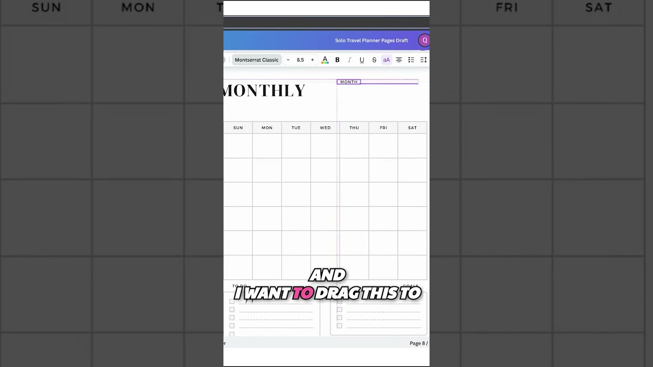 Transform Your Planner Design with This Easy Font Trick! ✨