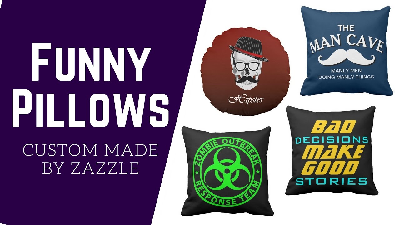 Funny Pillows | Throw Pillows by Zazzle