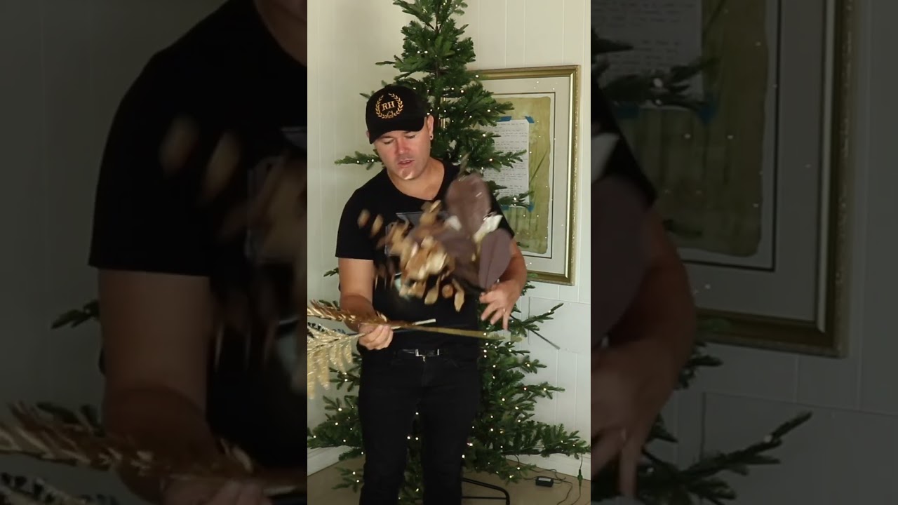 Christmas Tree Decorating Tips / How To Make Floral Clusters/ Ramon At Home Christmas