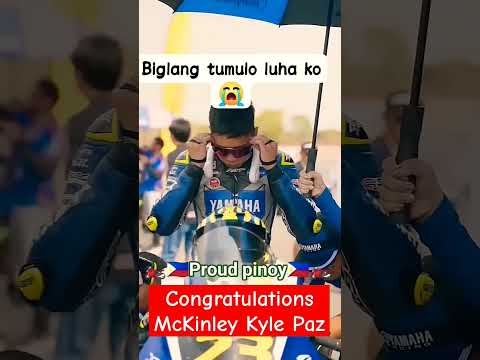 CONGRATULATIONS MCKINLEY KYLE PAZ| PROUD PINOY #motogp #motorsport #racing #proudpinoy
