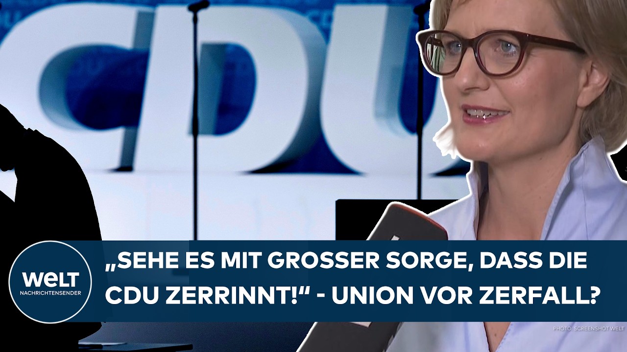 CDU HOFFNUNGSLOS AM ENDE?: "Ich sehe es mit großer Sorge, dass die CDU zerrinnt!" - Union kämpft!