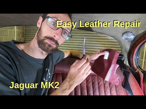 Jaguar MK2 | Leather Repair