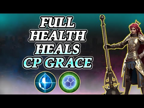 FULL HEALTH HEALS CP GRACE JUNGLE - VAINGLORY 5V5 GAMEPLAY