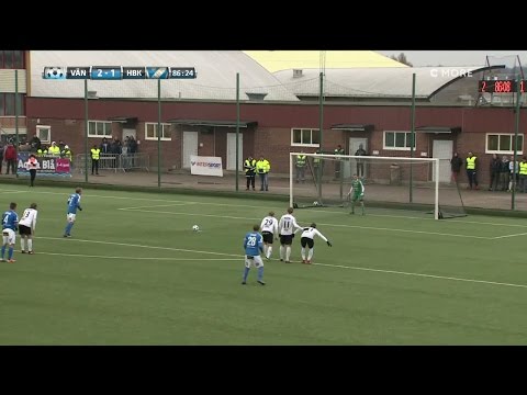Mathisen kvitterar för HBK på straff - TV4 Sport