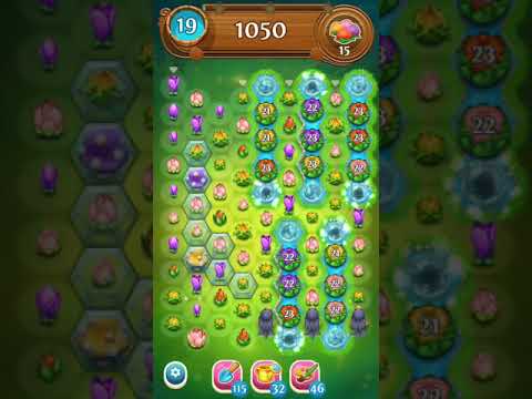 Blossom Blast Saga Level 2156 - NO BOOSTERS