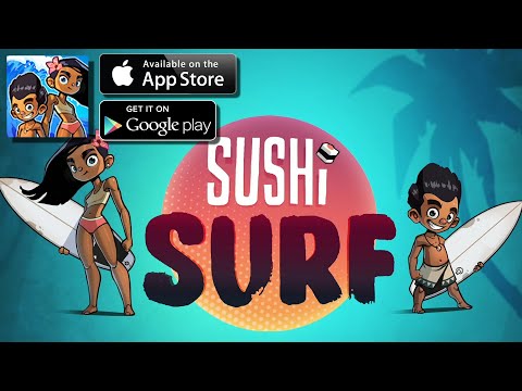 Sushi Surf - Endless Run Fun Android iOS Gameplay - YouTube