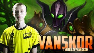 Dota 2 Stream: Na`Vi Vanskor - Rubick (Gameplay & Commentary)