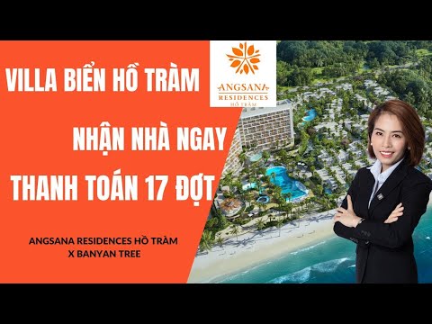 Bán biệt thự mặt tiền biển Beachfront Angsana Hồ Tràm, sử dụng luôn, hoàn thiện