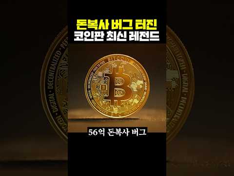 코인판 또 레전드 사건 발생