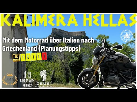 Kalimera Hellas | By motorcycle in Greece | Epsiode-1 | Tips for arriving via Italy