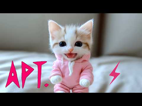 APT - Compilation of singing baby Kittens (full screen)