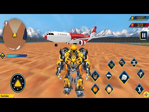 Optimus Prime Multiple Transformation Jet Robot 2021 - Robot Araba Oyunları #2 - Android Gameplay