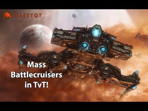 StarCraft 2: MASS BATTLECRUISERS TvT RUSH!