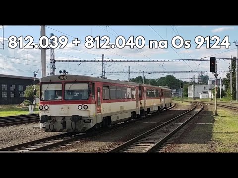 Železničné kuriozity | 812.039 a 812.040 na Os 9124 (19.5.2025)