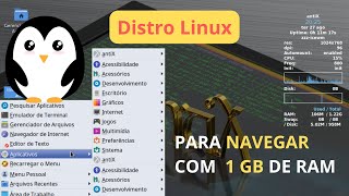 Distro Linux Leve | 1 GB de RAM para Navegar na Internet