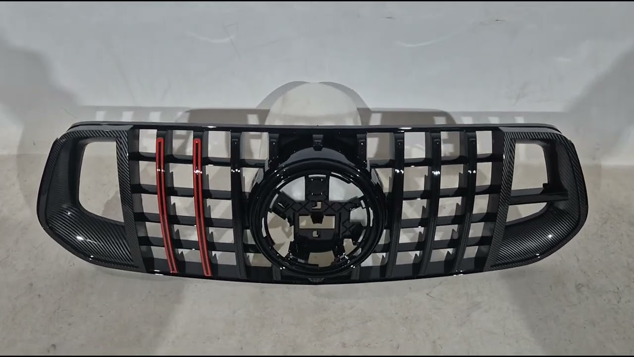 Mercedes GLE W167 2018– Rocket voorgrille (voor AMG-Line/GLE53/GLE63 2018-2023) Video 1