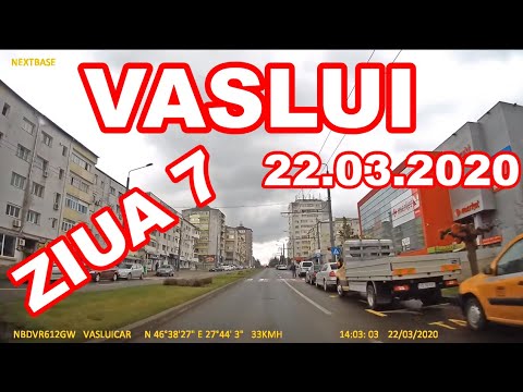 Carantina Pandemie VASLUI Stare de Urgenta COVID 19 - video 22.03.2020 Lockdown