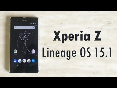 Xperia Z Lineage OS 15.1 (Android 8.1.0)