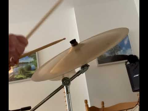 Sabian 20’’ Sabian flat Chinese cymbal  90s image 9