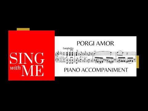 Porgi amor - Accompaniment - Le nozze di Figaro - Mozart - PRACTICE MODE