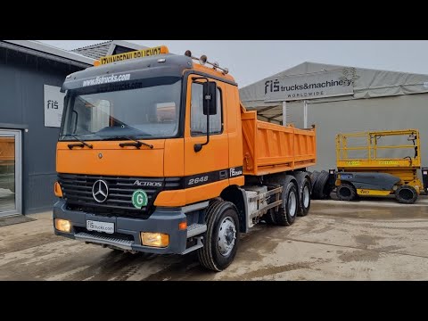 MERCEDES BENZ ACTROS 2648 K 6x4 meiller tipper - FIŠ TRUCKS SLOVENIA