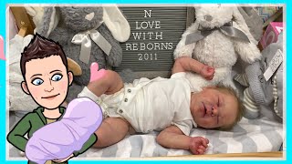 Fussy Reborn Baby wants a Bottle | Feeding, Changing Crying Newborn | nlovewithreborns2011