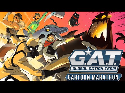 HOT LAVA | G.A.T. Cartoon - Saturday Morning Cartoon Marathon