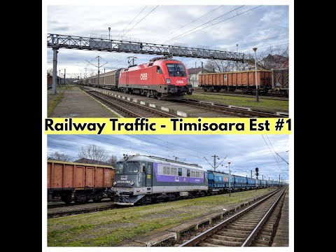 🟢 Trafic Feroviar | Railway Traffic - Timisoara Est #1