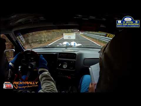 CAMERA-CAR LOMBARDO - GANASSINI 15° REVIVAL RALLY CLUB VALPANTENA 2017 P S 8 VALSQUARANTO
