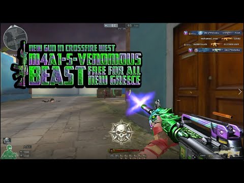 Crossfire West | *NEW* M4A1-S-Venomous Beast FFA New Greece