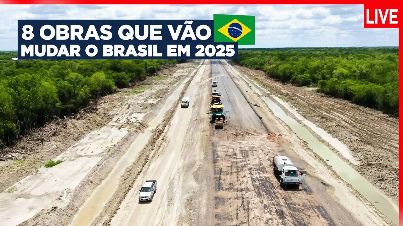 8 Mega Projetos que Vão Mudar o Brasil para Sempre