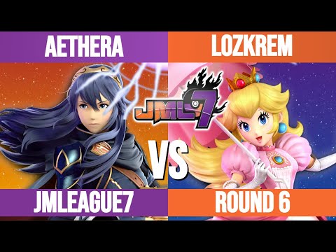 Aethera (Lucina) vs lozkrem (Peach, R.O.B.) - JMLeague7 Round 6