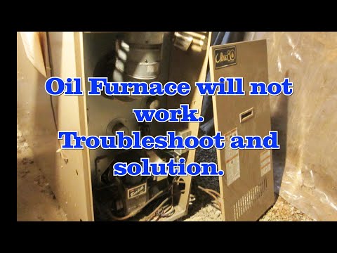 Oil Burning Furnace not staying lit, even after Filter replacement.
