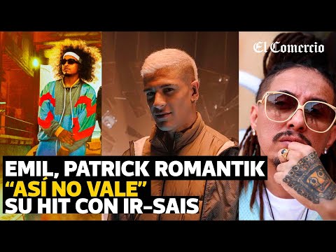 EMIL, Patrick Romantik e Ir-Sais en entrevista por "Así no vale"