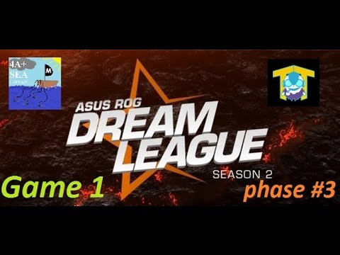 4ASC vs TT [Tinker] (ASUS ROG DreamLeague Season 2, Phase 3) match 4 D, game 1. English broadcast.