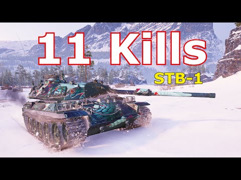 World of Tanks STB-1 - 11 Kills 4,7K Damage