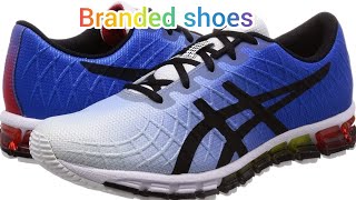 ASICS Men's Gel-Quantum 180 4 White/Black Running Shoes-12/Review/Branded shoes.