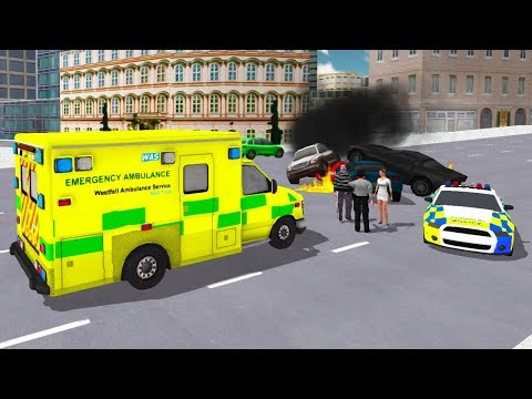 Ambulance Simulator Car Driving Doctor (by Game Pickle) | 1080p Android gameplay