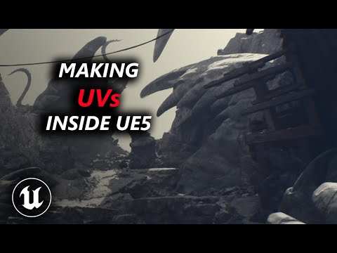 How to do UVs inside Unreal Engine 5 in LESS than 1 MINUTE!