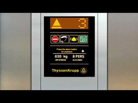 thyssenkrupp Synergy MRL Traction Lift @ Quayside Shopping Centre