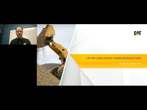 Introducing the Cat® 995 Wheel Loader — Get More Done with Less Fuel