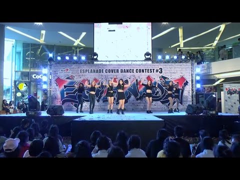 160910 [Wide] Girlaxy cover KPOP - Whatta Man (Good man) + HERO + Dream Girls @ Esplanade#3 (Semi)