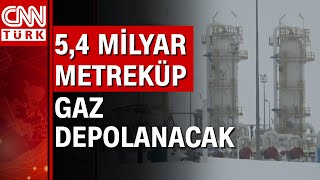 Tuz Gölü doğalgaz depoları dolu