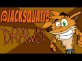 Crash Bandicoot JackSquatJB Draws SpeedArt