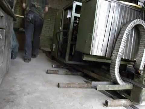 MAHO 1000 project update - easy way how to move heavy machine /p2