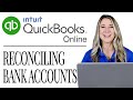QuickBooks Online for Newbies! How to Reconcile Bank Accounts | 2021