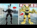 INTO THE PIT SPRINGBONNIE SHADOW SPRINGTRAP IN FNAF LOST MIND RP FNAF ROBLOX