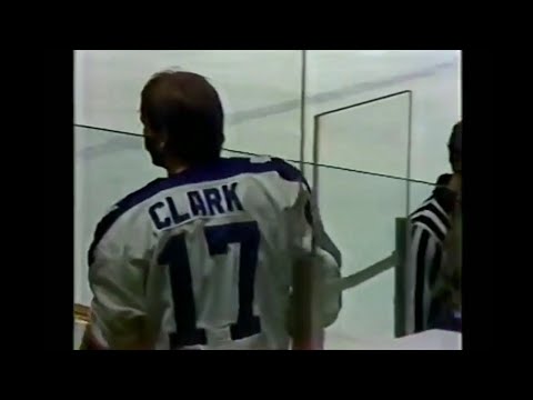 Red Wings - Maple Leafs rough stuff 3/1/86